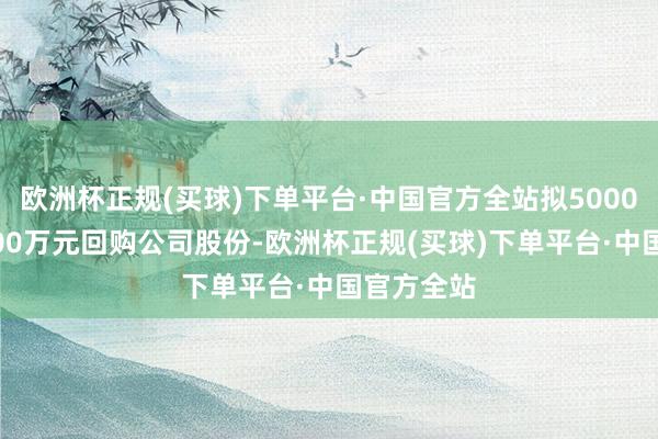 欧洲杯正规(买球)下单平台·中国官方全站拟5000万元—7000万元回购公司股份-欧洲杯正规(买球)下单平台·中国官方全站